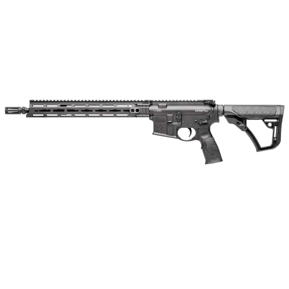 DANIEL DEFENSE DD4 V7 SLW RIFLE 5.56MM 14.5″PW MFR RAIL CALI COMP 1-10RD MAG