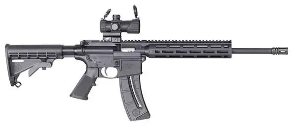SMITH & WESSON M&P 15-22 SPT II O/R W/CT OPT BLK 22LR 16.5" 25RD - Image 3