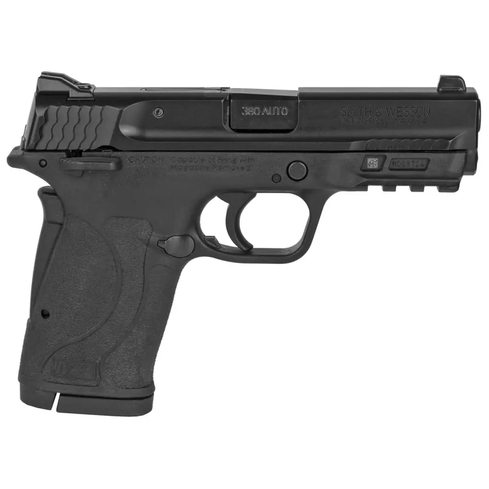 SMITH & WESSON M&P 380 EZ SHLD M2.0 3.675″ PSTL AMBI BLK 8RD TLCI SAO