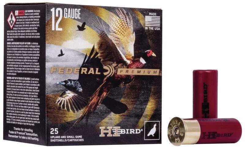 FEDERAL 12GA  2 3/4″  MAX  1 1/4OZ  5  1,330 FPS 25 RD/BX 10 BX/CS