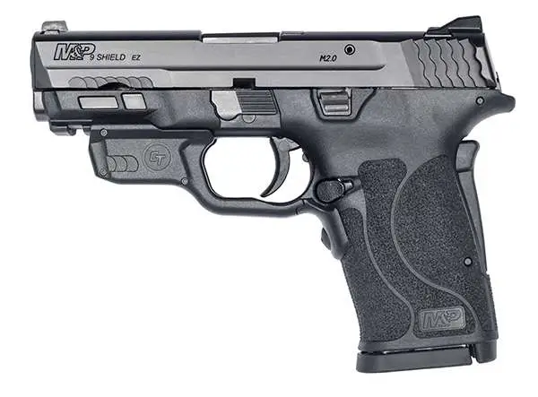 SMITH & WESSON M&P 9 SHIELD EZ M2.0 3.675″ CT RD LSRGD NTS 8RD TLCI SAO