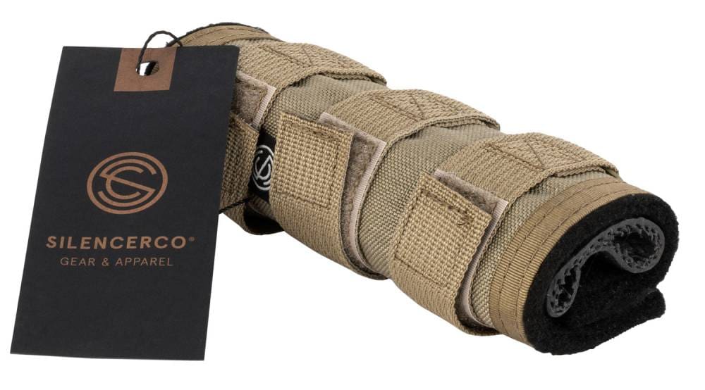 SILENCERCO SUPPRESSOR COVER 6″ FDE HIGH TEMPERATURE