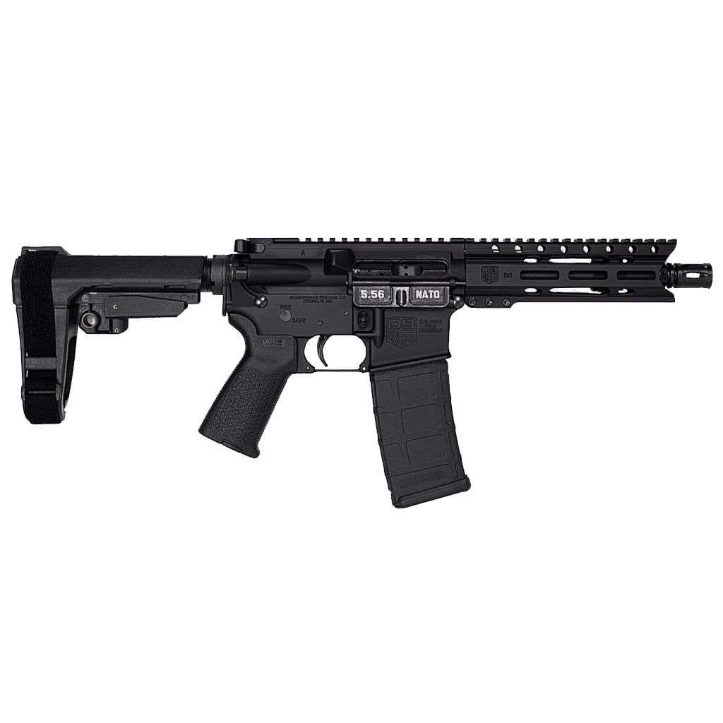 DIAMONDBACK DB15 5.56 7″ PISTOL BLK W/SBA3 BRACE 30RD MAG