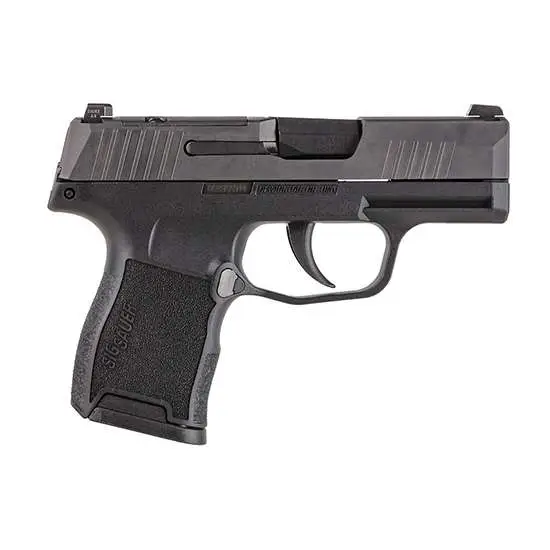 SIG SAUER P365 380 PSTL BLK 3.1″ 2-10RD MA COMPLIANT