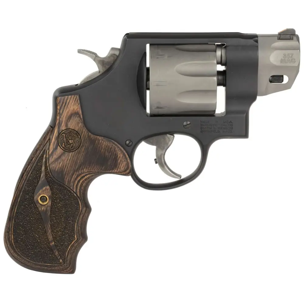 SMITH & WESSON PC 327 BLK 357MAG 2″ 8RD DA/SA