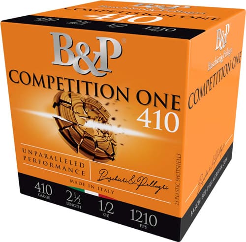 B&P 410 2.5″ 1/2OZ #7.5 – 1210FPS 250RD CASE LOT