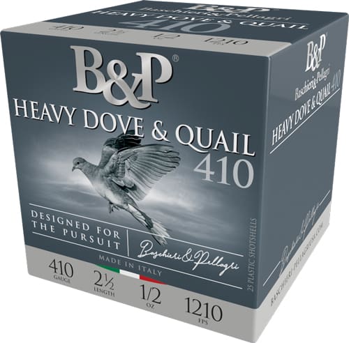 B&P 410 2.5″ 1/2OZ #6 – 1210FPS 250RD CASE LOT