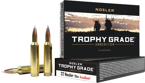 NOSLER TROPHY GRADE 22CM – 70GR ACCU TIP 20RD 10BX/CS