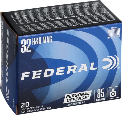 FEDERAL 32 HRM 85GR JHP – 20RD 25BX/CS