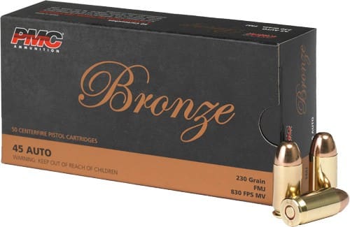 PMC 45 ACP 230GR FMJ-RN – 50RD 20BX/CS