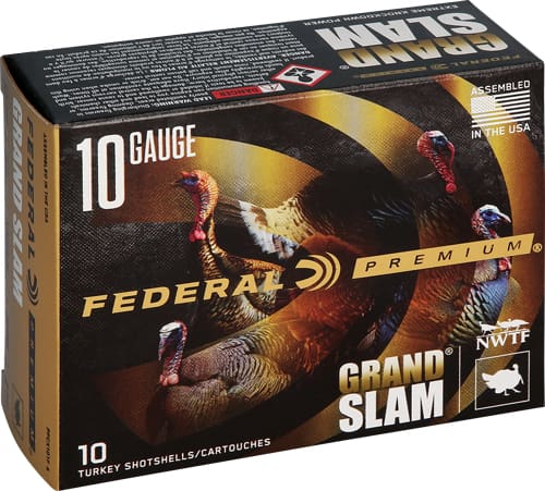 FEDERAL GRANDSLAM 10GA – 3.5″ 2OZ #4 10RD 5BX/CS