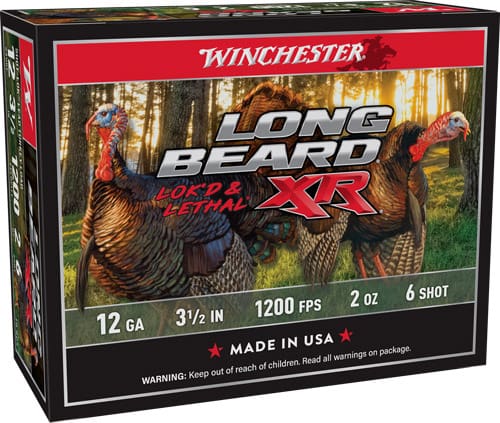 WINCHESTER LONG BEARD XR 12GA – 3.5″ 2OZ #6 10RD 10BX/CS