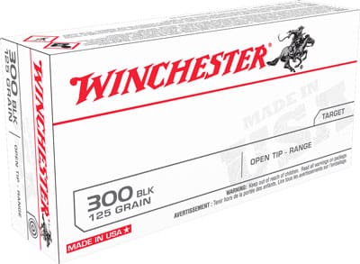 WINCHESTER USA 300 AAC 125GR – FMJ 20RD 10BX/CS