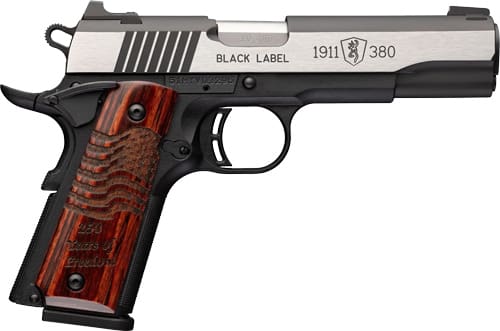 BROWNING 1911-380 BLACK LABEL – MED PRO 380ACP 4.25″ 250TH