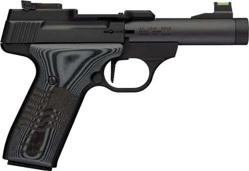 BROWNING BUCKMARK BLACK LABEL – 22LR 4″ 250TH BLACK SR RMSC