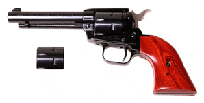 HERITAGE 22LR/WMR COMBO 4.75″ – BLUED COCOBOLO GRIPS
