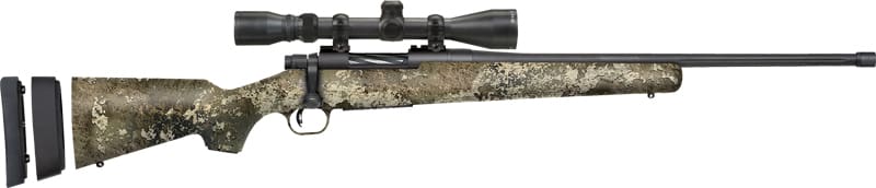 MOSSBERG SUPER BANTAM 350 LEG – 22″ MATTE BLUE SYN TRUE TIMBER