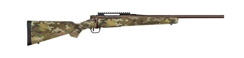 MOSSBERG PATRIOT CARBINE – 22-250 18″ THREADED MULTICAM