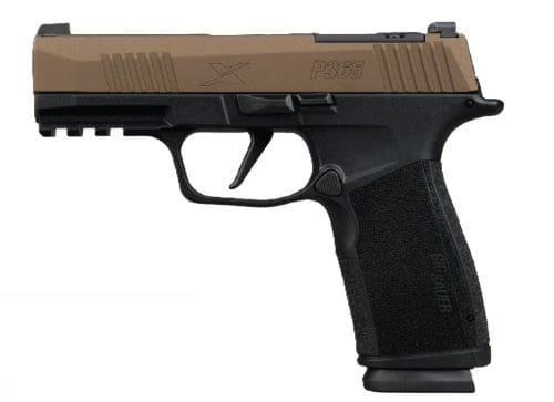 SIG P365X MACRO FREEDOM 9MM – 3.7″ XRAY3 (2)17RD BRONZE/BLCK