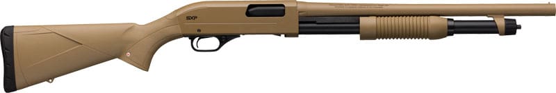 WINCHESTER SXP DEFENDER 12GA – 3″ 18″ CYLINDER FDE SYNTHETIC