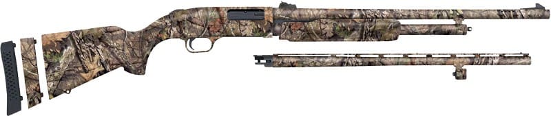 MOSSBERG 500 COMBO 20GA SUPER – BANTAM 22″ 24″RIFLED BREAK-UP