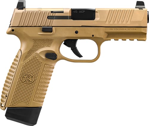FN 545 MRD 45 ACP NMS – 2-10 RD MAGS FDE