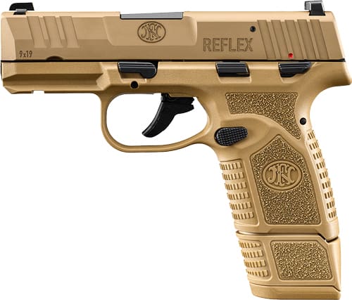 FN REFLEX 9MM LUGER – 1-11RD 1-15RD FDE SAFETY