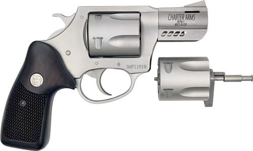 CHARTER ARMS DOUBLE DOG 2.2″ – 9MM/357 MAG PORTED STAINLESS