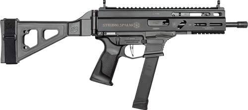 GRAND POWER STRIBOG SP9A3G 9MM – 8″ BBL 30 RD MAG W/BRACE BLK