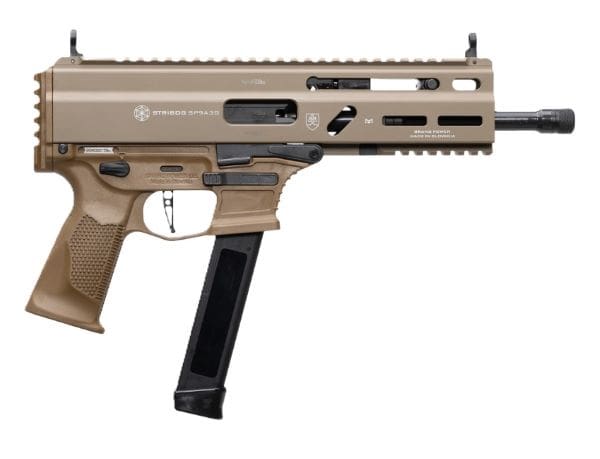 GRAND POWER STRIBOG SP9A3G 9MM – 8″ BBL 30 RD MAG FDE