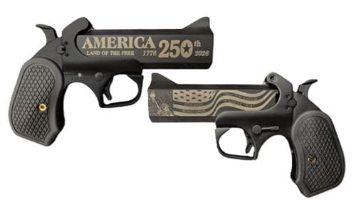 BOND ARMS 250 ANV. 45LC/410 – 4.25 BLACK CERAKOTE B6 GRIPS