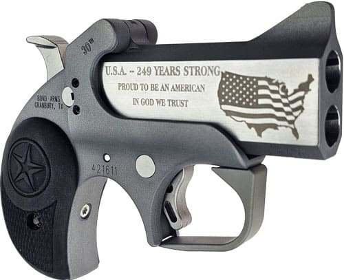 BOND ARMS 30TH ANNIVERSARY – 45LC/410 3″ SS RUBBER