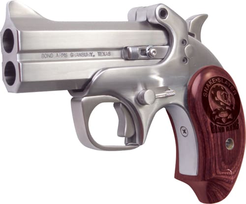 BOND ARMS SNAKESLAYER  45LC/ – 410 3″ 3.5″ FS STAINLESS WOOD