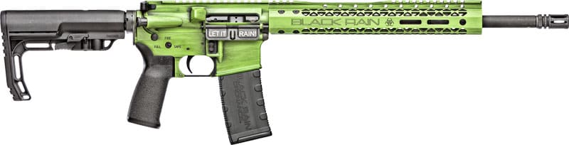 BLACK RAIN SPEC+ FUSION RIFLE – 5.56 16″ ZOMBIE GREEN 30RD
