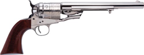 CIMARRON 1860 RICHARDS-MASON – TYP2 45LC 8″ FS NICKEL WALNUT