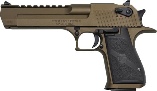 DESERT EAGLE MARK XIX 50AE – 6″ BURNT BRONZE CERAKOTE