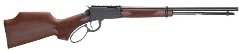 HENRY H1 BANDIT LEVER RIFLE – 22/S/L/LR 18.5″ BLUED WALNUT