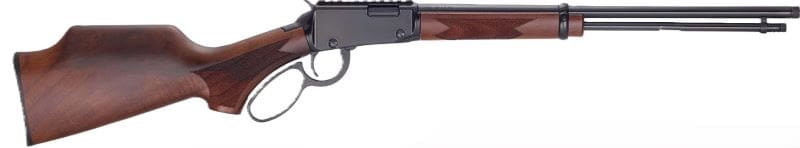 HENRY H1 SPORTER LEVER RIFLE – 17HMR 18.5″ BLUED WALNUT