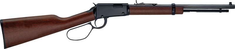 HENRY H1 FRONTIER CARBINE – 22S/L/LR 16.5″ LL BLUED WALNUT