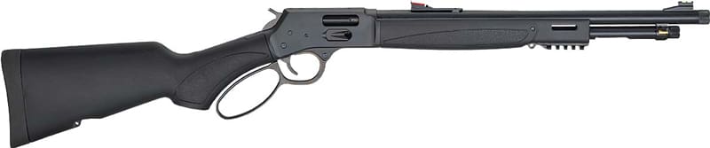 HENRY H12 X MODEL LEVER 357/38 – 17.4″ TB BLUED BLACK SYN.