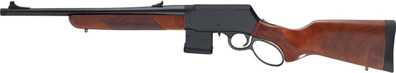 HENRY H23 LASR SUPREME 450BM – 18″ THREADED BLUED WALNUT