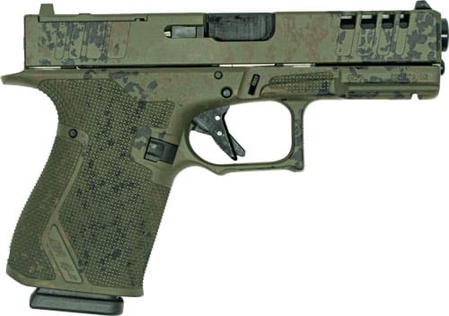GLFA 19 STRIKER 9MM BUNDLE – W/ 3 KNIVES LICHEN GREEN