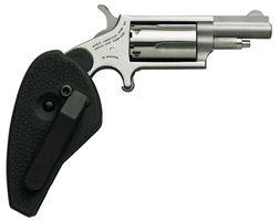 NAA MINI-REVOLVR 22WMR 1-5/8″ – S/S W/HOLSTER GRIP