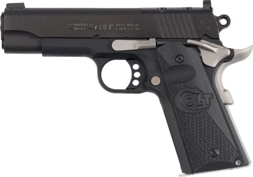 COLT NIGHT COMMANDER 45ACP - 4.25" 8RD BLACK BLUED OPT RDY - Image 2