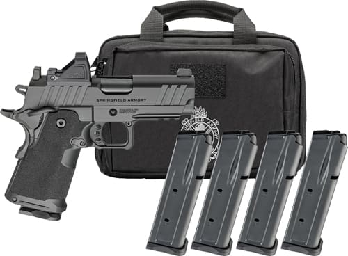SPRINGFIELD 1911 DS PRODIGY – COMP 9MM 3.5″ 15RD GEAR PAC