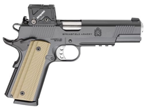 SPRINGFIELD 1911 OPERATOR AOS – 45ACP 5″ 8RD BLACK W/COA OPTIC