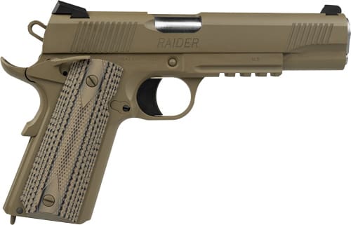 TISAS 1911 RAIDER 45ACP – 5″ BBL G10 8RD FDE
