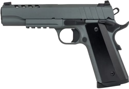 TISAS 1911 DUTY B45 45ACP – 5″ BBL 2-8RD BLACK CERAKOTE