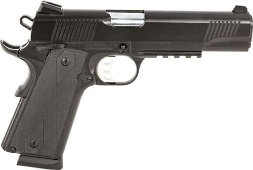 TISAS 1911 DUTY B45 45ACP – 5″ BBL 2-8RD W/ RAIL BLACK