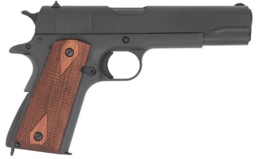 TISAS 1911A1 US ARMY 45ACP – 5″ BBL 7RD WOOD GRIP/BLACK